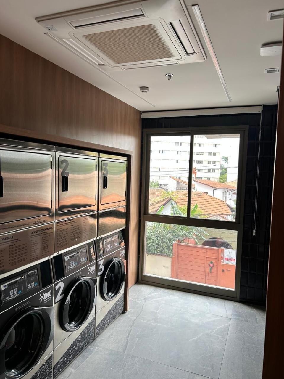 Lindo Studio Atmosfera 360 Novo Proximo Ao Metro E Consulado Sao Paulo Bagian luar foto